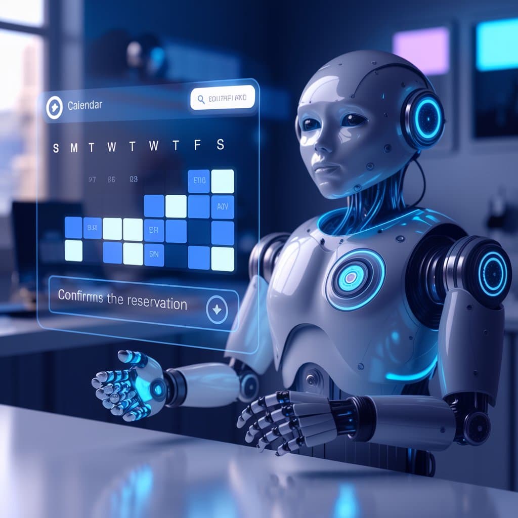 chatbot assistant intelligent Prise de rendez-vous ou gestion des tickets